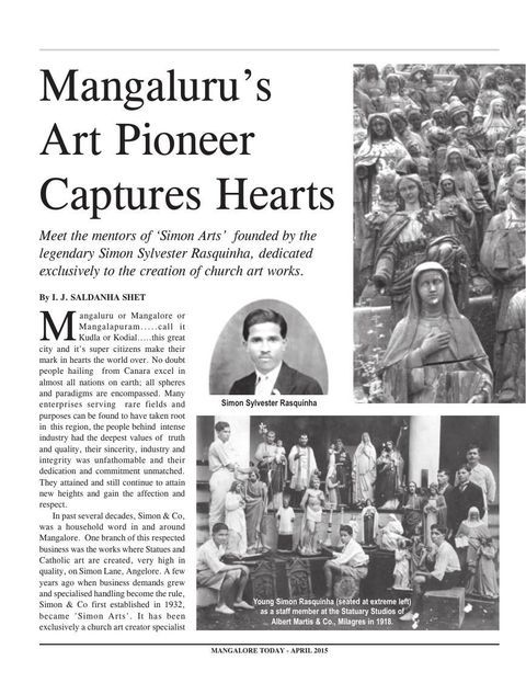 Mangalore Today: Mangaluru’s Art Pioneer Captures Hearts