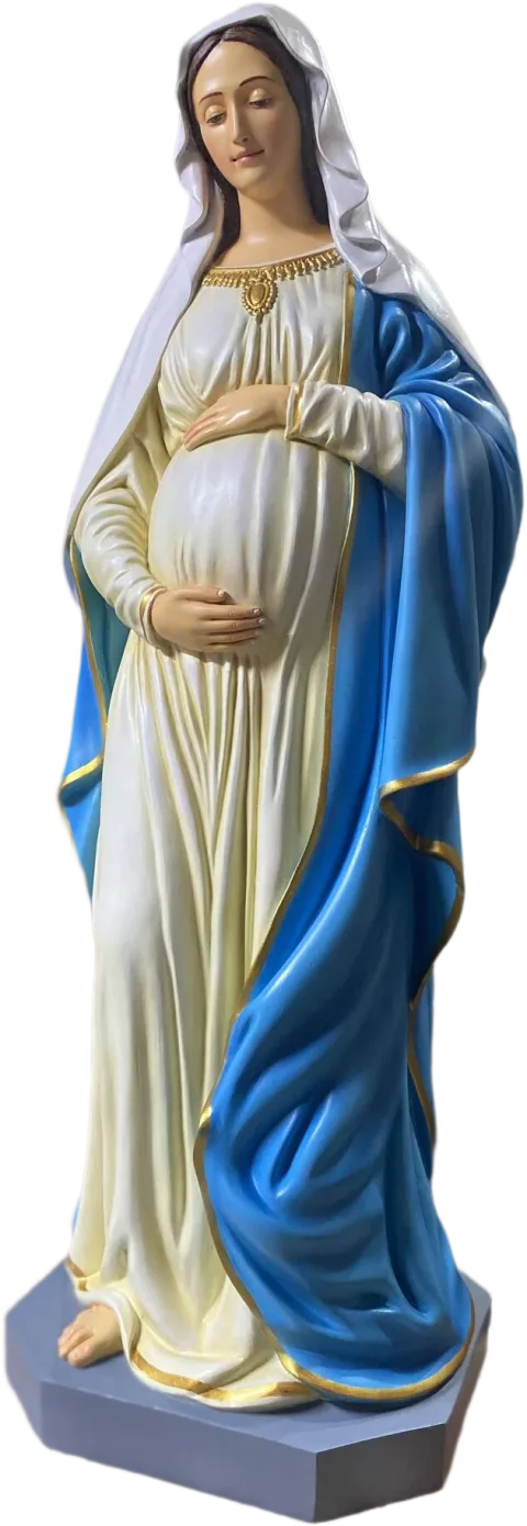 Our Lady, the Expectant Mother — Turned left