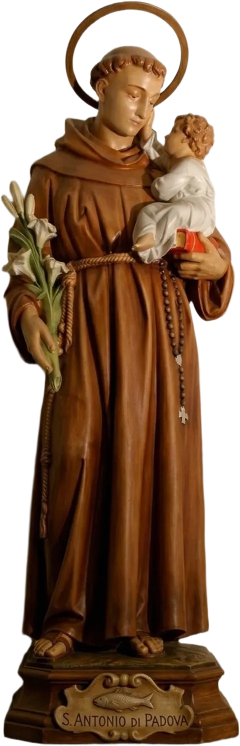 St Antony of Padua — With the halo and the lily