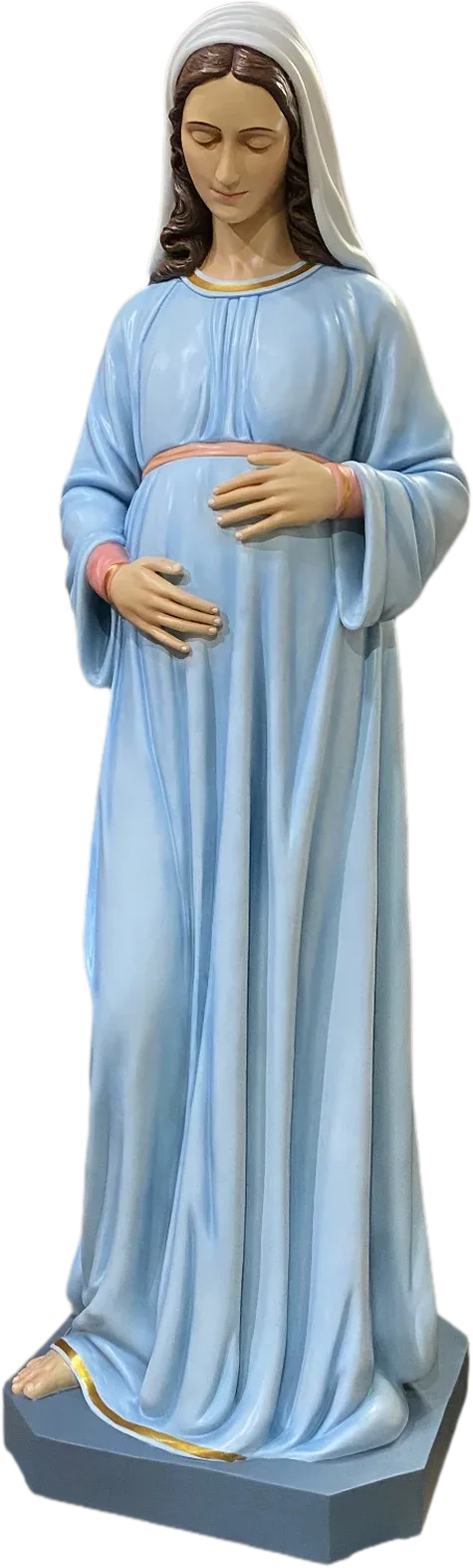 Our Lady, the Expectant Mother — In pale blue