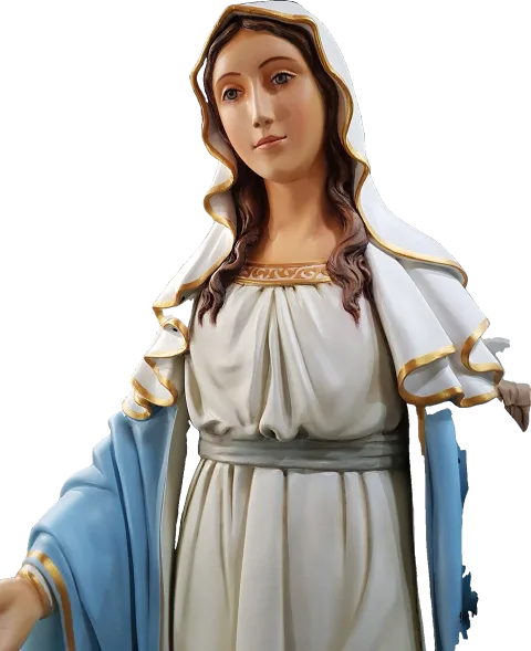 Our Lady of Grace — Her face, close up