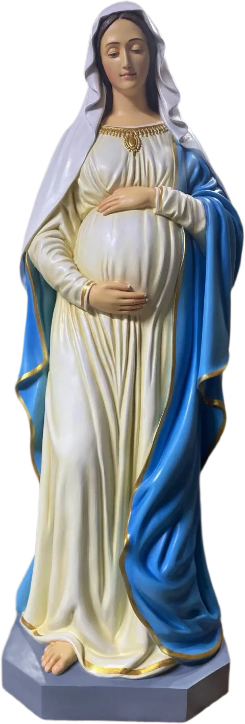Our Lady, the Expectant Mother — Turned right