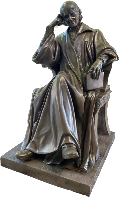 Dr Samuel Hahnemann Statue — Right