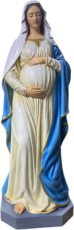 Expectant Mother Mary Statue