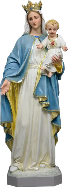 Our Lady of the Rosary statue