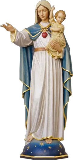 Our Lady with the Child statue