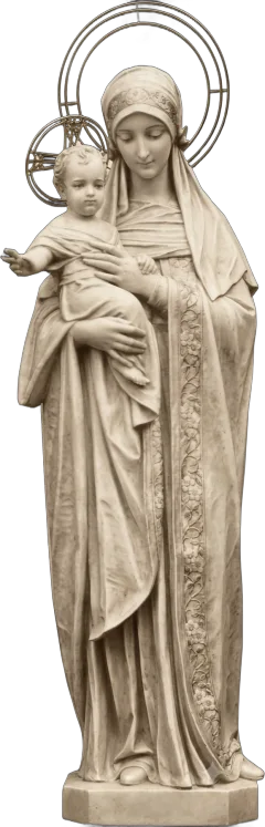 Queen of Heaven statue