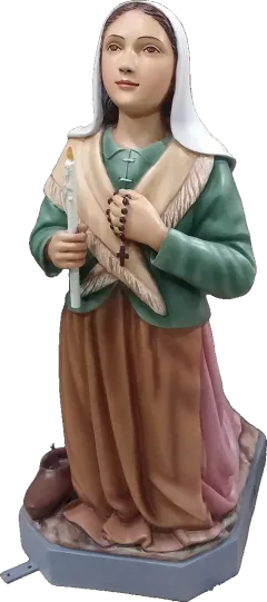 St Bernadette statue