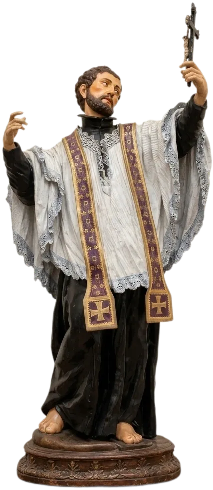St Francis Xavier Statue, Goencho Saib of Goa