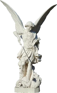 St Michael the Archangel statue