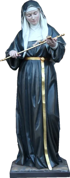 St Rita of Cascia statue