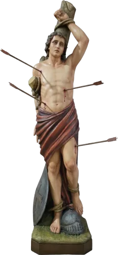 St Sebastian statue