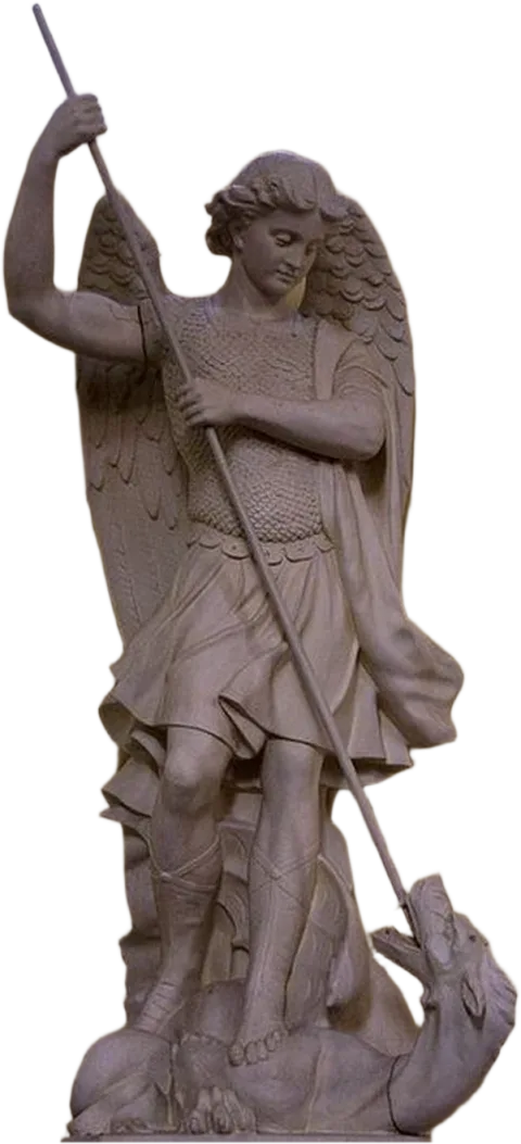 St Michael the Archangel — In a stone finish